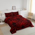 thumbnail image 3 of Erosebridal Bohemian Skull Bedding Twin Comforter Set,Exotic Style Down Comforter,Gothic Halloween Bedding Sets Twin with Comforter,Ultra Soft Hippie Room Decorative,Reversible,2-Piece, 3 of 8