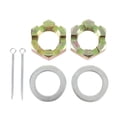 thumbnail image 2 of Trailer Nut Kit Galvanized Sturdy Durable Replacement for Worn Bearing Nuts Secure Boat Axle with 1 Inch Shaft Spindle Washers Cotter Pins Fishing Trailers Stainless Steel 2 Sets, 2 of 7