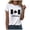 White, variant on Yammkia Cotton Shirts for Women Canada Day Shirt Women Canada Flag Patriotic Tshirt Canadian Maple Leaf Graphic Short Sleeve Tee Tops(Orange,S)