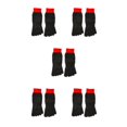 thumbnail image 1 of maskred Prevent Foot Injuries On Any Adventure With 5 Toe Cut Resistant Socks Grey Is Black spot red bindi 5Set, 1 of 6