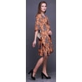 thumbnail image 2 of Bimba Feuilles Kaftan pour Femmes Tenue d'Intérieur de Vacances Robe Midi Couvre-Maillot de Plage-4x-5x, 2 of 5