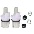 thumbnail image 1 of Rp1740 Faucet Stem Repair Kit Replacement Compatible With Two Handle Faucet Plus Rp4993 Seat & Spring - 2 Pack, 1 of 3