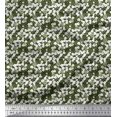 thumbnail image 1 of Soimoi Poly Georgette Fabric Floral Shirting Printed Craft Fabric by The Yard 52 Inch Wide, 1 of 3
