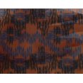 thumbnail image 4 of oneOone Georgette Viscose Fabric Chevron Ikat Printed Fabric 1 Yard 42 Inch Wide, 4 of 4