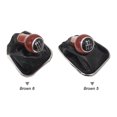 thumbnail image 5 of Yeacher 5 Speed Gear Knob Gaitor Boot Black Replacement for Bora MK4 1999-2004, 5 of 5
