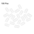 thumbnail image 3 of Unique Bargains Embouts en Silicone, Lot de 100 Bouchon en Silicone 6 mm Compatible avec Corset, Désossage en Polyester pour Robe de Mariée (Blanc), 3 of 5