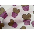 thumbnail image 5 of oneOone Viscose Chiffon Fabric Leaves & Floral Block Print Fabric BTY 42 Inch Wide, 5 of 5