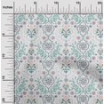 thumbnail image 2 of oneOone Polyester Lycra Teal Green Fabric Block Sewing Craft Projects Fabric Prints By Yard 56 Inch Wide, 2 of 5