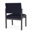 thumbnail image 5 of Fauteuil d'Appoint Sans Accoudoirs Lenox en Acier pour Réception / Acier Charbon / Bleu Marine, 5 of 5