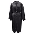 thumbnail image 4 of Women's Plus Size Satin Robes Plus Size Silky Kimonos Robes Sleepwear Short, 4 of 5