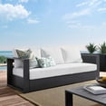 thumbnail image 1 of Tahoe Outdoor Patio Powder-Coated Aluminum Sofa, 1 of 7