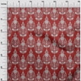 thumbnail image 3 of oneOone Velvet Maroon Fabric Block Dress Material Fabric Print Fabric By The Yard 58 Inch Wide-F4, 3 of 5