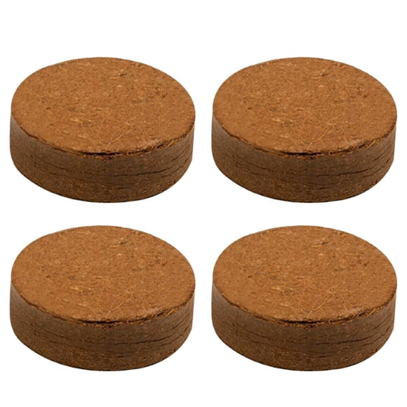Coconut Fiber Compressed Soil Blocks - Good for Indoor Plants 70X20mm