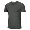 thumbnail image 2 of AherBiu Mens Tee Shirts Crewneck Stretch Quick Drying Outdoor Lightweight Performance T-Shirts, 2 of 7