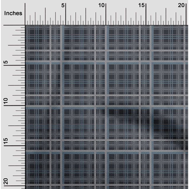 oneOone Viscose Jersey Fabric Tartan Check Print Fabric BTY 60 Inch Wide