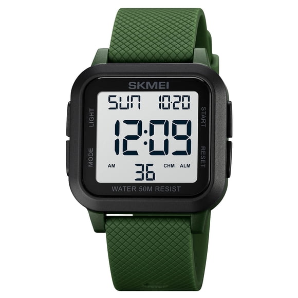 Wristwatches,1894 Watches Watch Table Watches Countdown Time Watches 50 Meters Table Watches 50 Meters Waterproof Watch Dual Time 1894watches Waterproof Alarm Time 50m Waterproof Meters