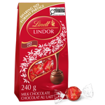 Lindt LINDOR Truffes de chocolat au lait, 240-Gram sac