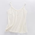 thumbnail image 2 of Ashirexll Camisole Tops for Women Solid Color Knitted Camisole Undershirt V-Neck Sleeveless Blouses, 2 of 5