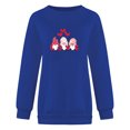 thumbnail image 4 of Meichang Sweatshirts à Col Rond pour Femmes, Sweatshirts de la Saint-Valentin, Hauts de Vacances, Sweatshirts Graphiques Cœur d'Amour, Manches Longues, Cadeaux de la Saint-Valentin, 4 of 4