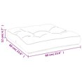 thumbnail image 4 of vidaXL Pallet Cushions 2 pcs Green Fabric, 4 of 5