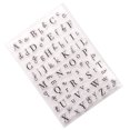 thumbnail image 3 of Seal Stamp DIY Craft Scrapbooking DIY Scrapbooking Letter English Letter Decoration TPR Cake Embossing Album Alphabet, 3 of 9