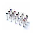 thumbnail image 3 of WE Games Chrome Cribbage Pegs - Swarovski Crystals - Set of 3 - Light Rose, 3 of 5