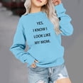 thumbnail image 2 of Économies d'Hiver! SROBPTY Chandails à Manches Longues pour Tout-Petits, T-Shirt pour Enfants à Manches Longues Imprimé, T-Shirt Imprimé à Col Rond Court, Convient aux Garçons et aux Filles, Bleu Pâle, 2 Ans, 2 of 4