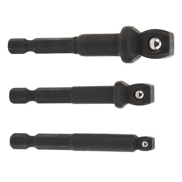 Adaptateur de Perceuse, Adaptateur de Perceuse 3 Pcs 1/2 Po Extension de Perceuse Haut de Gamme