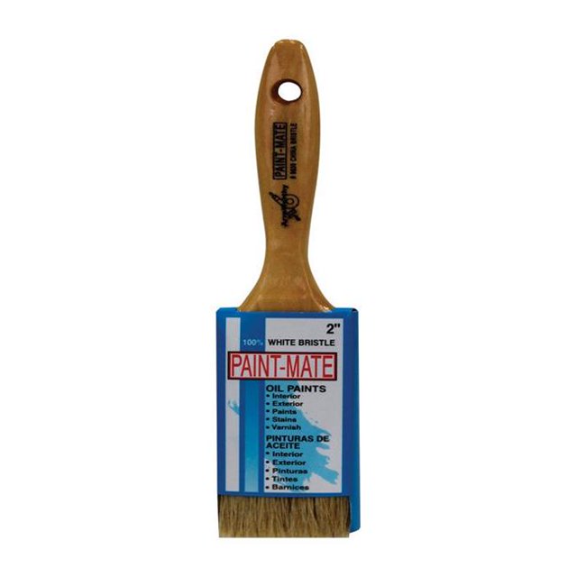 Arroworthy 1808054 Pinceau à Poils de Porcelaine Blanc Ciselé de 2 Po