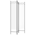 thumbnail image 3 of vidaXL 3-Panel Room Divider White 120x200 cm Fabric, 3 of 5