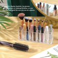 thumbnail image 4 of Organizer Acrylic Travel Perfume Holder Beauty Scent Holder 24 Space Clear Tall Organization Container Storage, 4 of 7