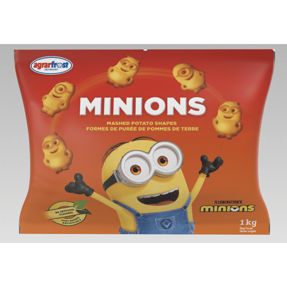 Formes de purée de pommes de terre Minions Formes de purée Minions