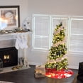 thumbnail image 4 of Pisexur Christmas Tree Skirt ,Many patterns 35.13"Christmas Tree Upholstered Bottom Cover, Suitable For Christmas Tree Decorations, Christmas Family Gathering Christmas Decorations Christmas Gifts, 4 of 5