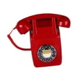 thumbnail image 2 of stanreset Retro Landline Phone Wall Mount Telephone Business Phone Type Corded Red 22x14.5x9CM, 2 of 6