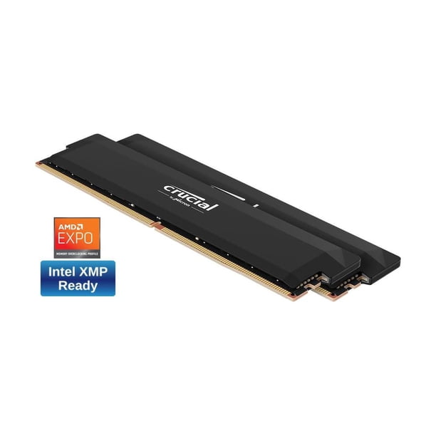 Crucial Pro Overclocking 32GB (2 x 16GB) DDR5 6000 (PC5 48000