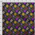 thumbnail image 4 of oneOone Polyester Spandex Yellow Fabric Texture Floral Craft Projects Decor Fabric Printed By The Yard 56 Inch Wide, 4 of 4