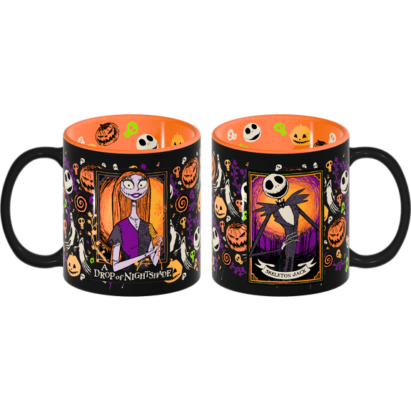 Disney The Nightmare Before Christmas Sally and Jack 14 oz Colorful Ceramic Mug