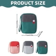 thumbnail image 3 of Mashaouyo Liquidation Voyage Mini Pochette Portable Mini Trousse Sac de Rangement Pochette Vide pour Camping en Plein Air Randonnée Voyage Urgence Petite Pochette, 3 of 4