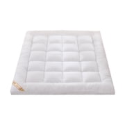 GUOOL Bed Mattress Topper Bed Topper Folding Mattress Cover Soft Soft Mattress Pad 150cmx200cm