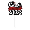 thumbnail image 2 of Vaidha The Class Of 2024 Graduation Party Cake Arrangement Tools Party Cake Insert Decoration, 2 of 7