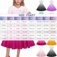 thumbnail image 3 of Zpanxa Summer Dresses for Girls Gradient Print Short Sleeve Turndown Collar Waist Button Dance Dress Polyester Spandex Red 5 Years, 3 of 6