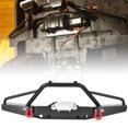 thumbnail image 4 of Domqga RC Car Accessories,RC Front Bumper,Metal Front Bumper With LED Light Accessory Fits For Axial SCX10 II 90046 RC Car, 4 of 8