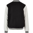 thumbnail image 2 of Build Your Brand Veste Universitaire de Style Old School pour Hommes, 2 of 3