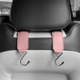 thumbnail image 1 of Dvkptbk Car Hooks Hidden Leather Seatback Hooks Car Hooks for Purses and Bags Interior Car Accessories Car Accessories Interior Suitable for Four-Seater Vehicles, 1 of 6
