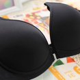 thumbnail image 4 of -Push Up Bra Front Closure Padded Bra Seamless Gather Underwear, 4 of 5