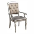 thumbnail image 1 of Topline Home Furnishings Pearl Leather Arm Chairs, 1 of 5