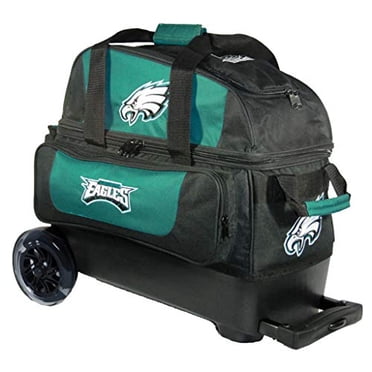 KR Strikeforce Bowling Bags Philadelphia Eagles 2 Ball Roller Bowling Bag, Multi