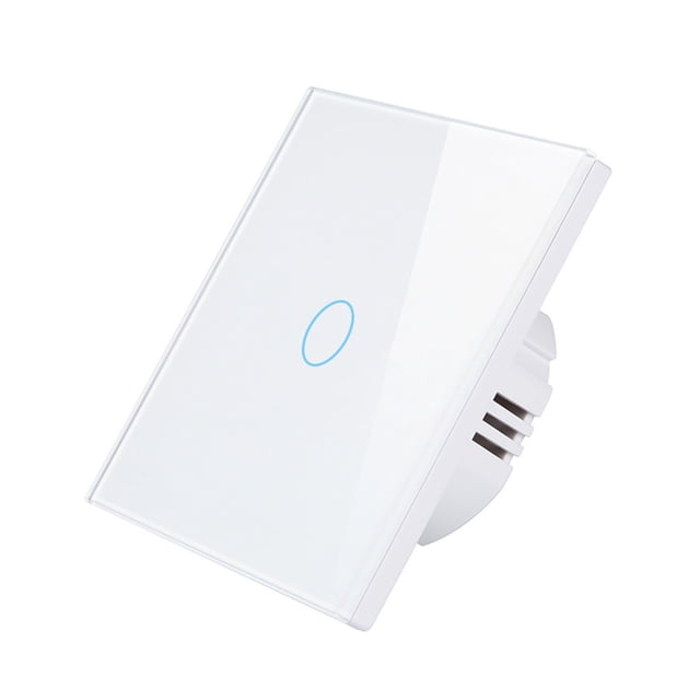Wi-Fi Smart Switch Light Switch Voice Control, Remote Control, RF433, Touch Control Compatible with Alexa Google Home Schedule, Timer, Countdown No Neutral & Hub Required