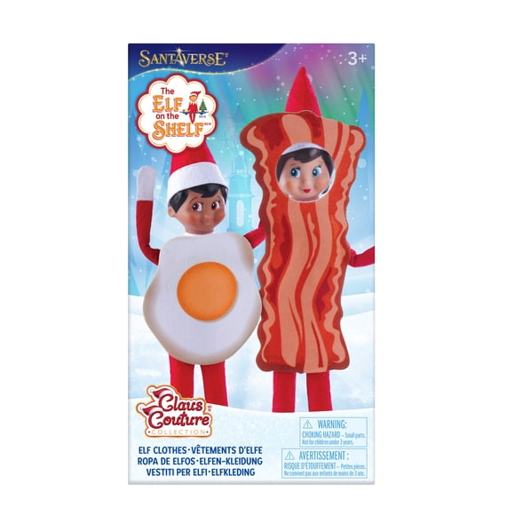 Elf on the Shelf - Déguisements d’œufs et de bacon
