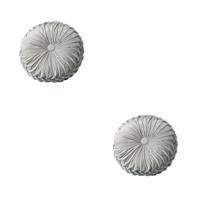 kurtrusly Versatile And Comfortable Seat Cushion For Relaxation Simple Decorative Cushion Skin Friendly light grey 38CM 2Set